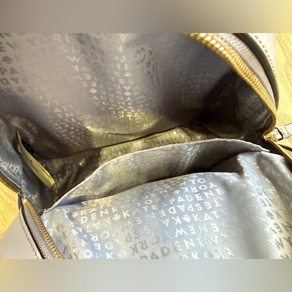 Kate Spade New York Star Bright Owl Tomi Mini Backpack Gray